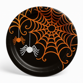 Spooky Spider 6.75" Halloween Paper Plates